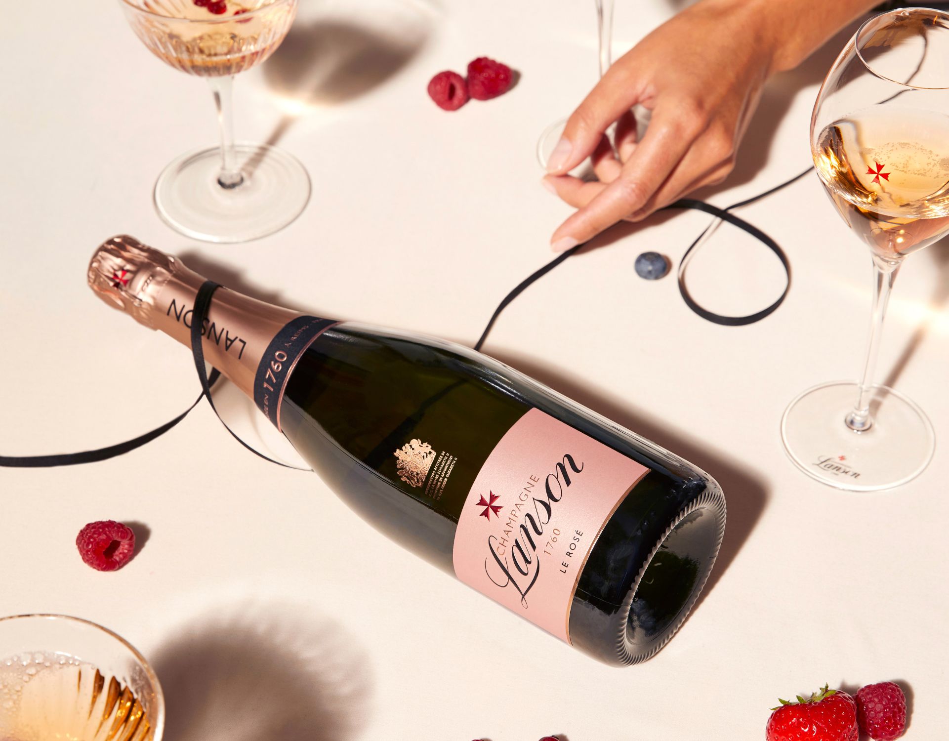 Champagne Lanson Rosé Création